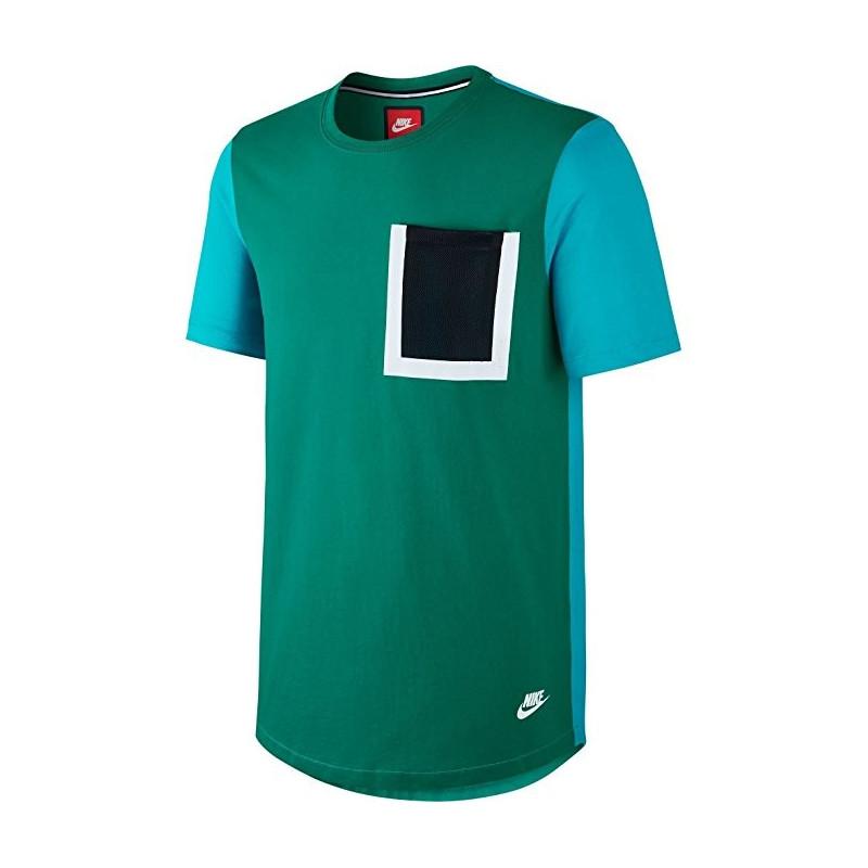 Camiseta Nike Tech Hypermesh Pocket - 776675-351 - Verde - Hombre NIKE CAMISETA TEXTIL PARA HOMBRE Nike