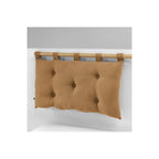 5 Button Headboard With Cotton Gauze Loops 50 X 80 Cm Gaia Camel - The Butterfly Effect - The Bradery