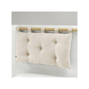 Headboard buttons with loops GAÏA Pampa cotton gauze - L'Effet Papillon - The Bradery