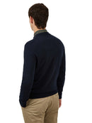 Textured Front Crew Jumper Knitwear Ben Sherman