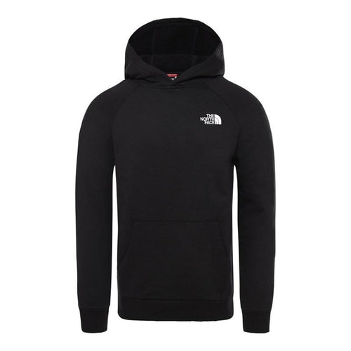 The North Face - Red Box Raglan Hoodie - Black - Man - The North Face* - The Bradery