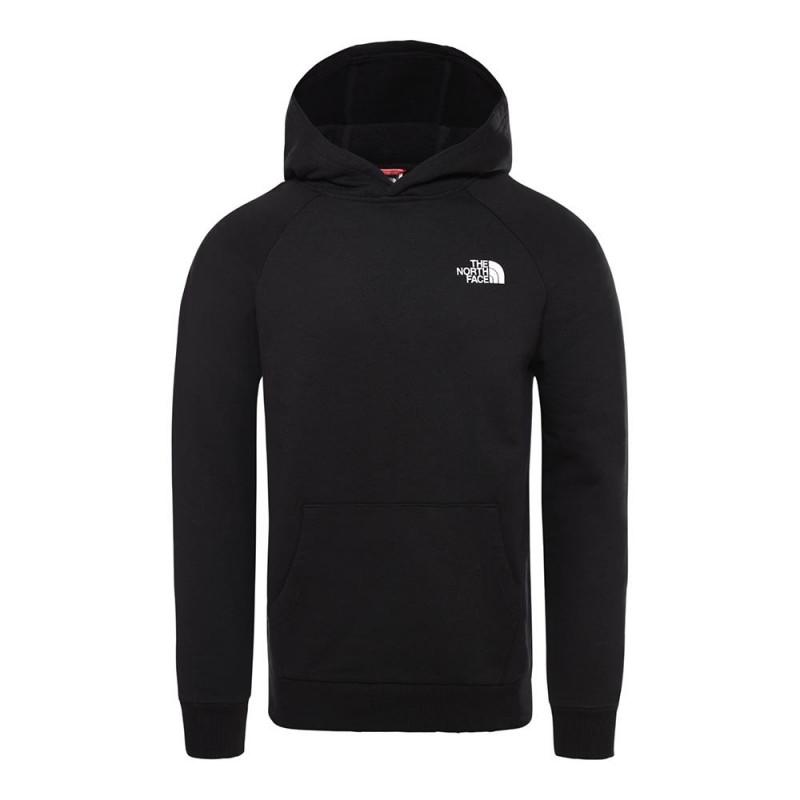 The North Face - Red Box Raglan Hoodie - Black - Man - The North Face* - The Bradery