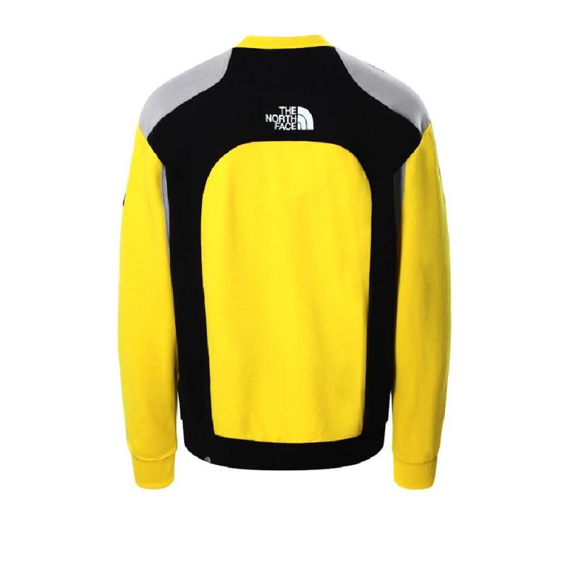 The North Face - Sweat Bb Cut Sew Crew - Yellow - Man - The North Face* - The Bradery