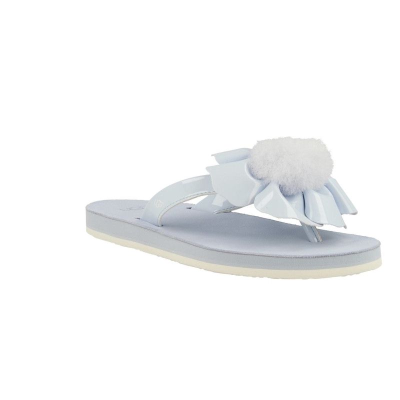 Chancla Ugg Poppy - Azul - Mujer - ugg2 - The Bradery
