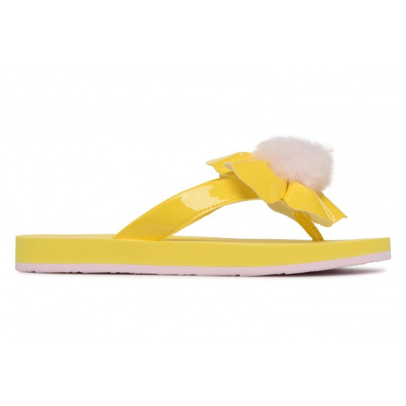 Ugg Poppy Flip Flops Kids - Yellow - Kids - ugg2 - The Bradery
