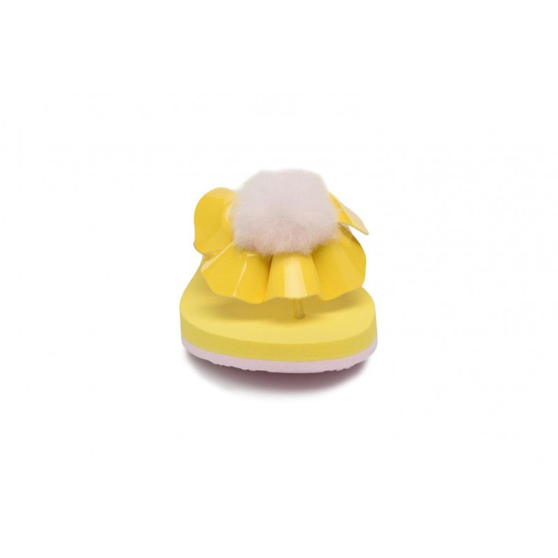 Ugg Poppy Flip Flops Kids - Yellow - Kids - ugg2 - The Bradery