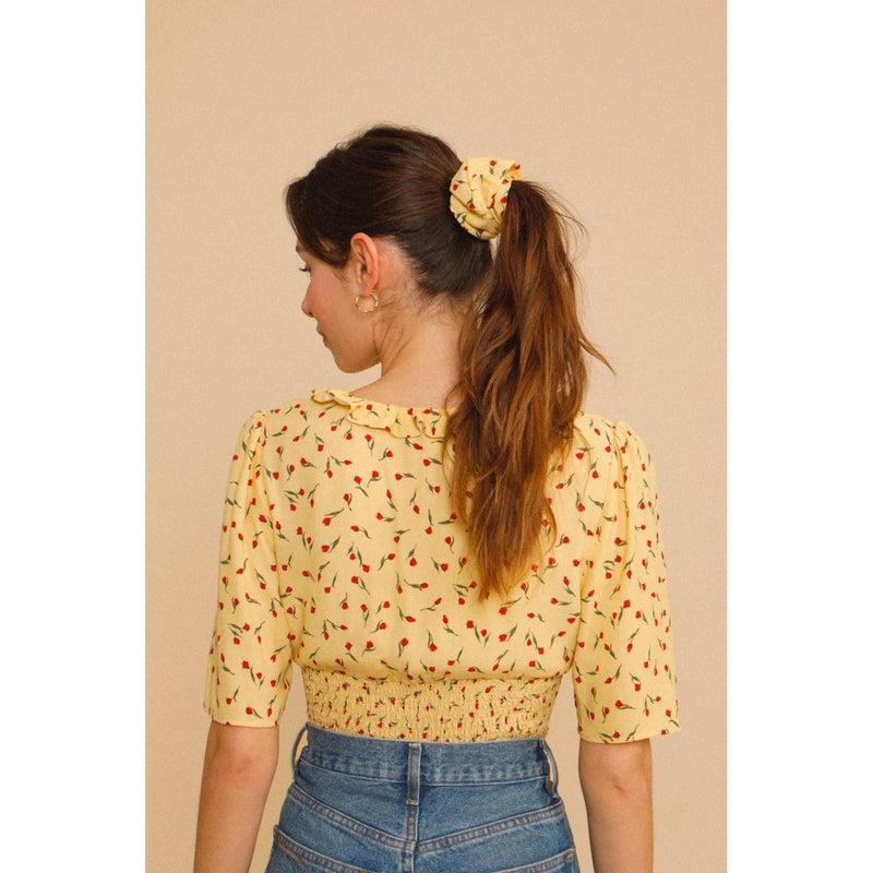 Top Alessio - Mini Tulipe Paille - Rouje - The Bradery