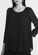 Claudie Pierlot Banqueta plisada - Negro - - The Bradery