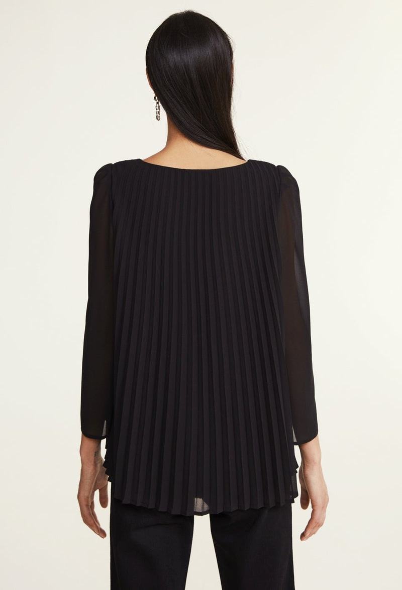 Top Banc Plissee - Black - Claudie Pierlot - The Bradery