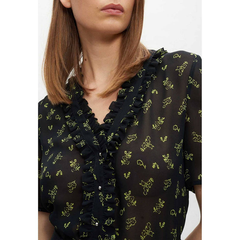 Top Birdy - Print Fonce - Claudie Pierlot - The Bradery