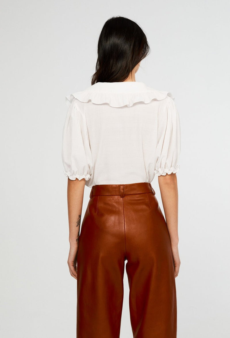 Top Blanchette - Ecru - Claudie Pierlot - The Bradery