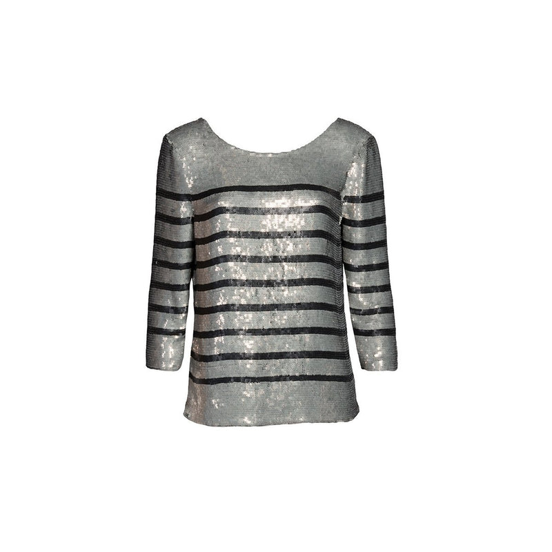 Top Fever Silver/Black - Chemises Et Tops - Berenice - The Bradery