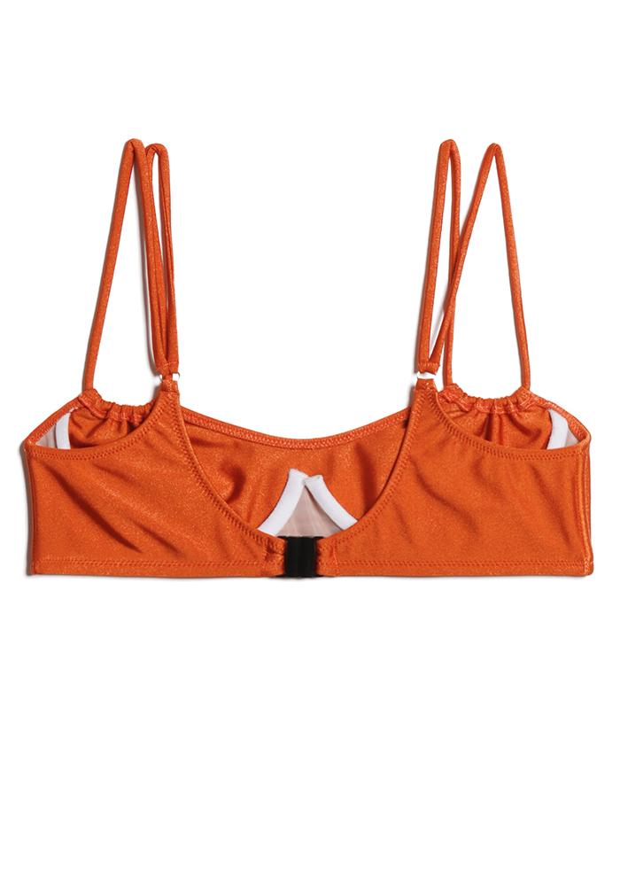 Top De Bikini Miami - Orange BAIN Icone Lingerie
