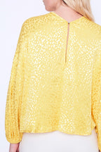 Top Girl Blondie - Jaune