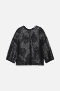 Girl Bulle Top - Noir