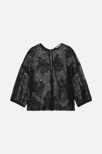 Girl Bulle Top - Noir