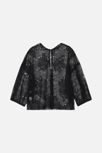 Girl Bulle Top - Noir