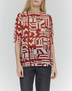 Top Martial Edith - Rojo Lipstick