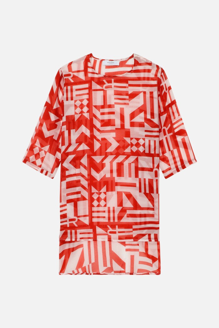 Top Martial Edith - Rojo Lipstick