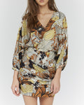 Single Botanical Top - Caramel