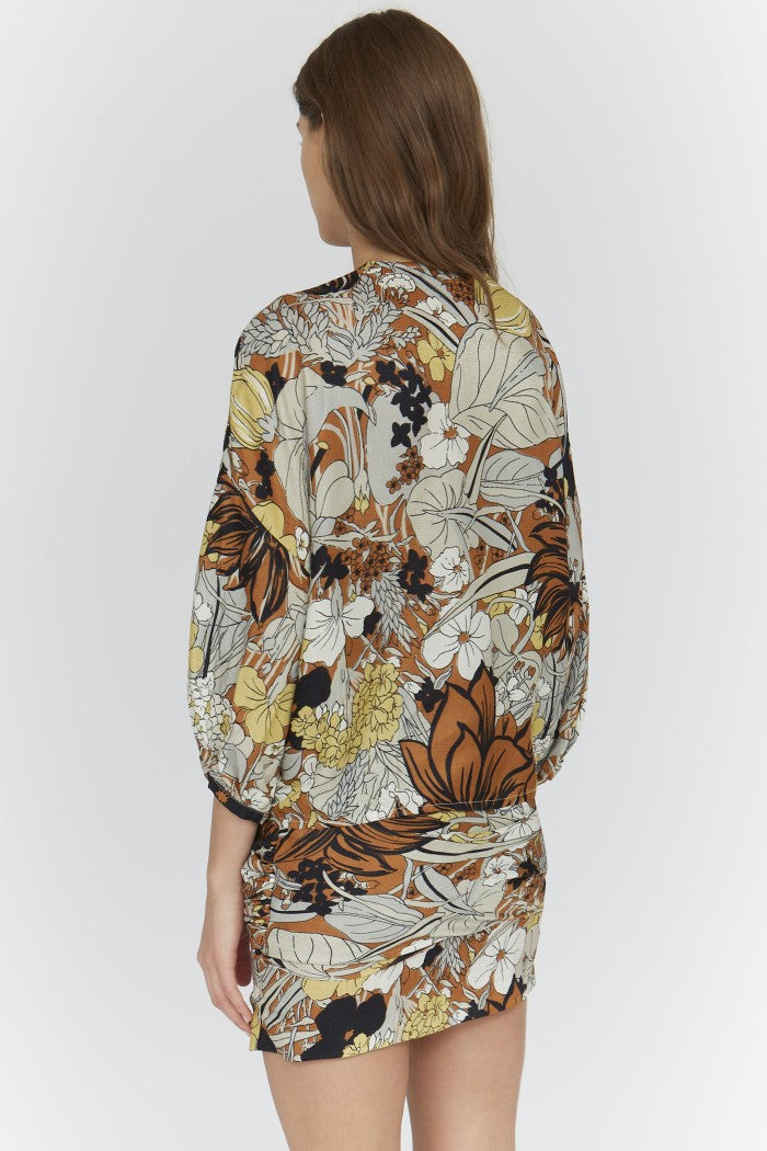 Single Botanical Top - Caramel