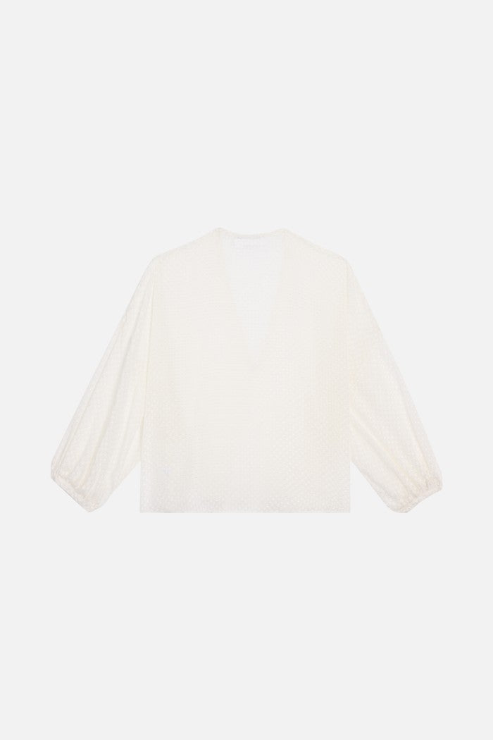 Single Cuty Yarn Top - Ivory
