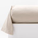 Bolster Case - Washed Cotton Percale - Sable