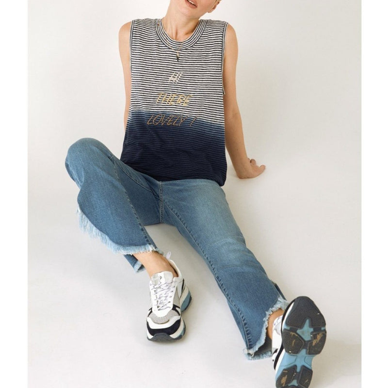 T-Shirt Tsa Blue - Shirts & Tops - Berenice - The Bradery