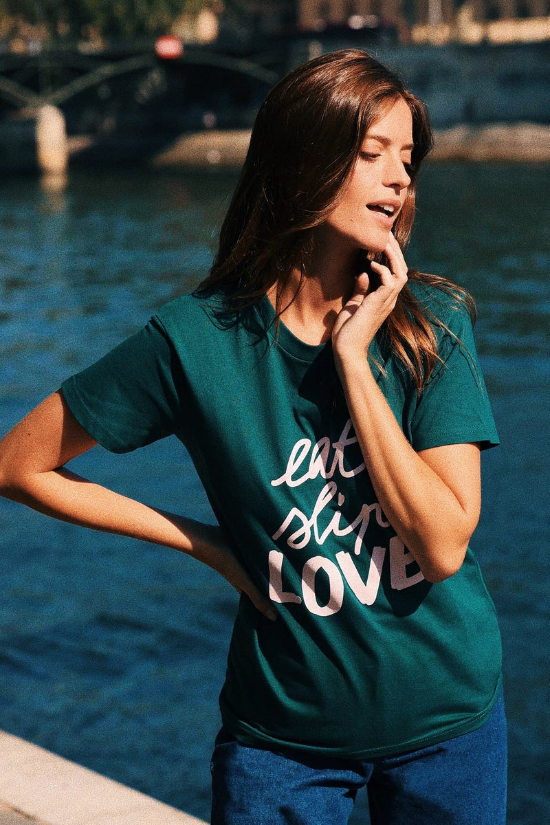 T-Shirt Eat Slip Love