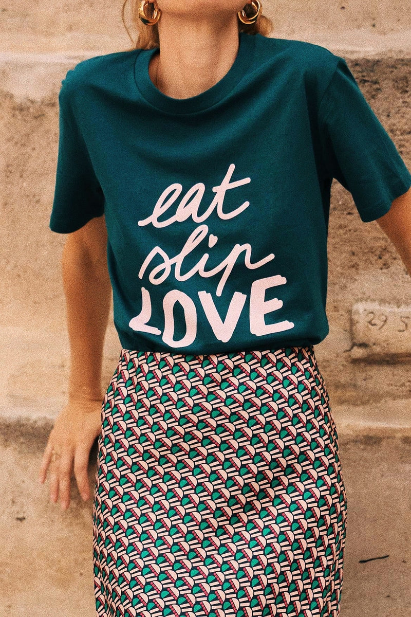 T-Shirt Eat Slip Love