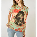 Tshirt Lucia - Mint Tie Dye Chemises Et Tops Berenice1