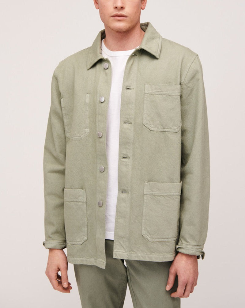 Maison Standards - Worker Painter Jacket - Green - Man