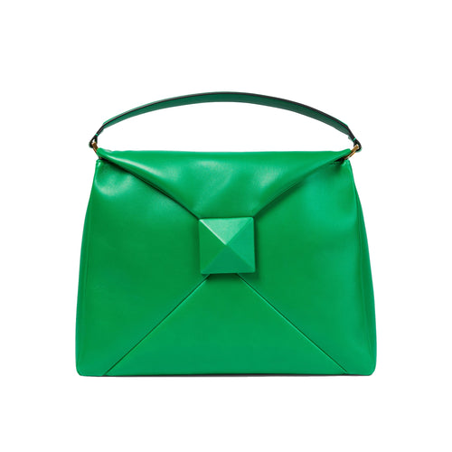 Valentino Garavani One Stud Maxi Hobo Bag - Green - Woman