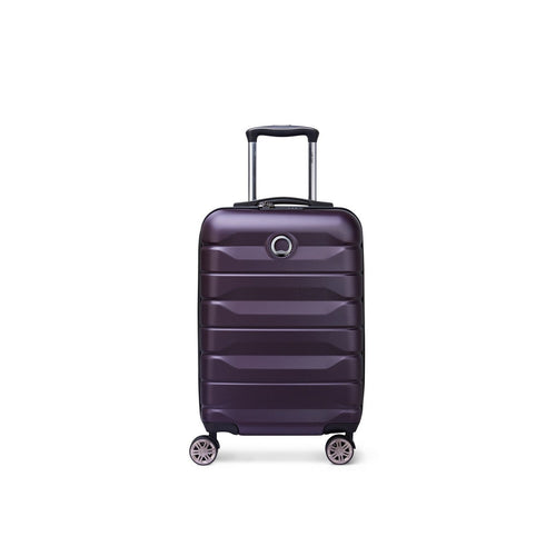 Valise Cabine Air Armour Valise Extensible Cabine 4 Doubles Roues 55Cm - Violet Valises Cabine Delsey