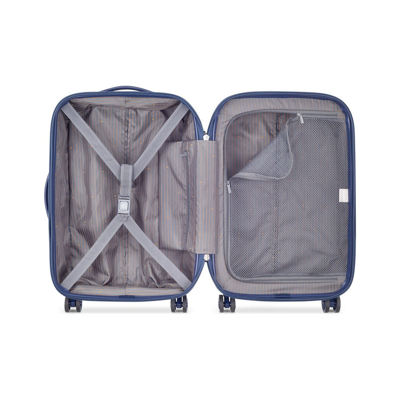 Valise Cabine - Caumartin Plus - 55 Cm - Bleu - Delsey Paris - The Bradery