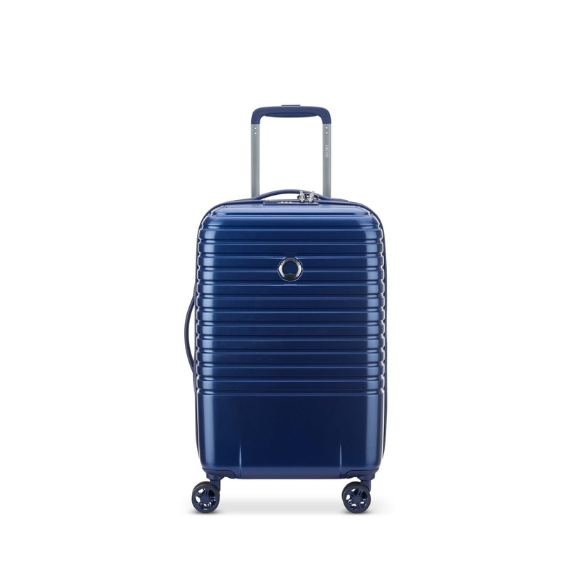 Valise Cabine - Caumartin Plus - 55 Cm - Bleu - Delsey Paris - The Bradery