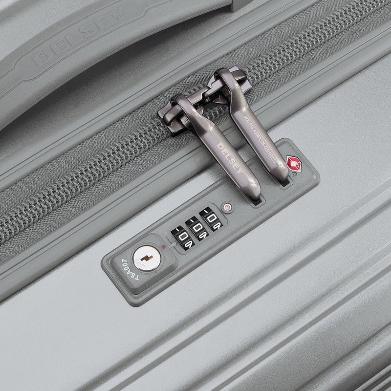 Valise Cabine - Caumartin Plus - 55 Cm - Gris - Delsey Paris - The Bradery