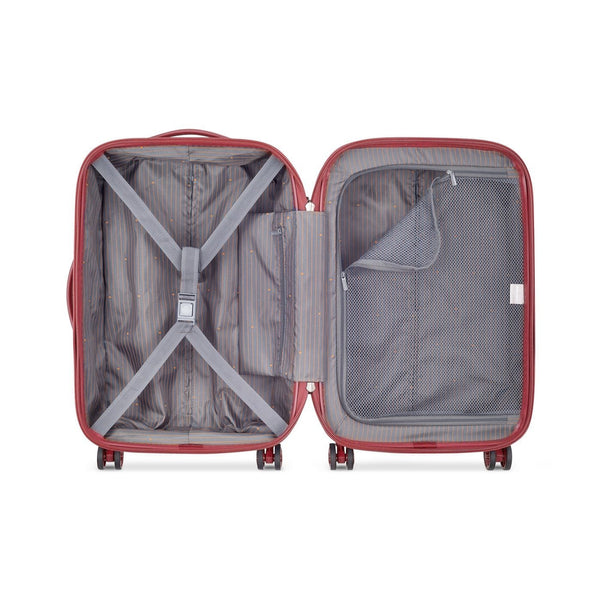 Valise Cabine - Caumartin Plus - 55 Cm - Rouge - Delsey Paris - The Bradery