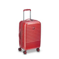 Valise Cabine - Caumartin Plus - 55 Cm - Rouge - Delsey Paris - The Bradery