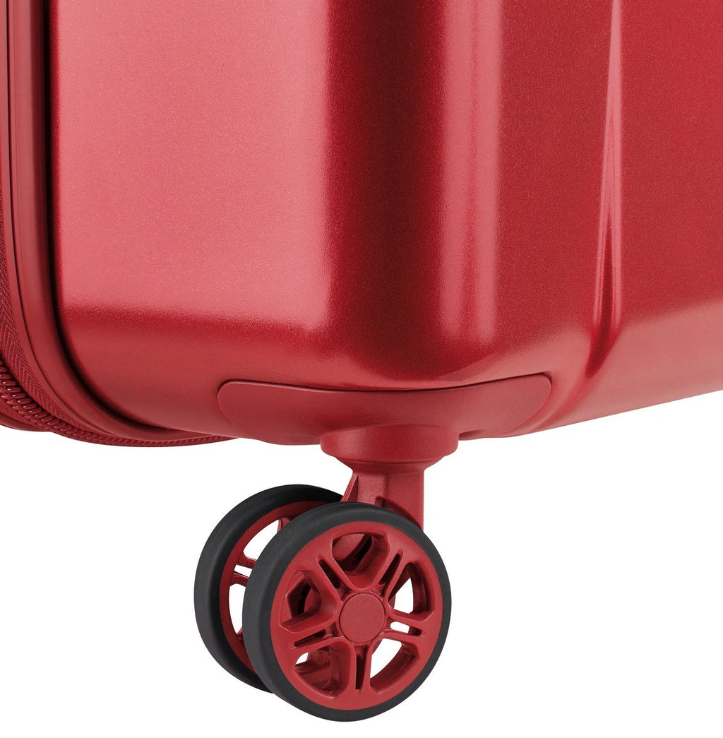 Valise Cabine - Caumartin Plus - 55 Cm - Rouge - Delsey Paris - The Bradery