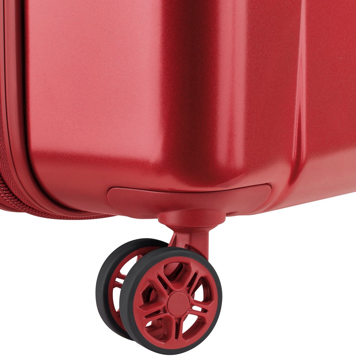 Valise Cabine - Caumartin Plus - 55 Cm - Rouge - Delsey Paris - The Bradery