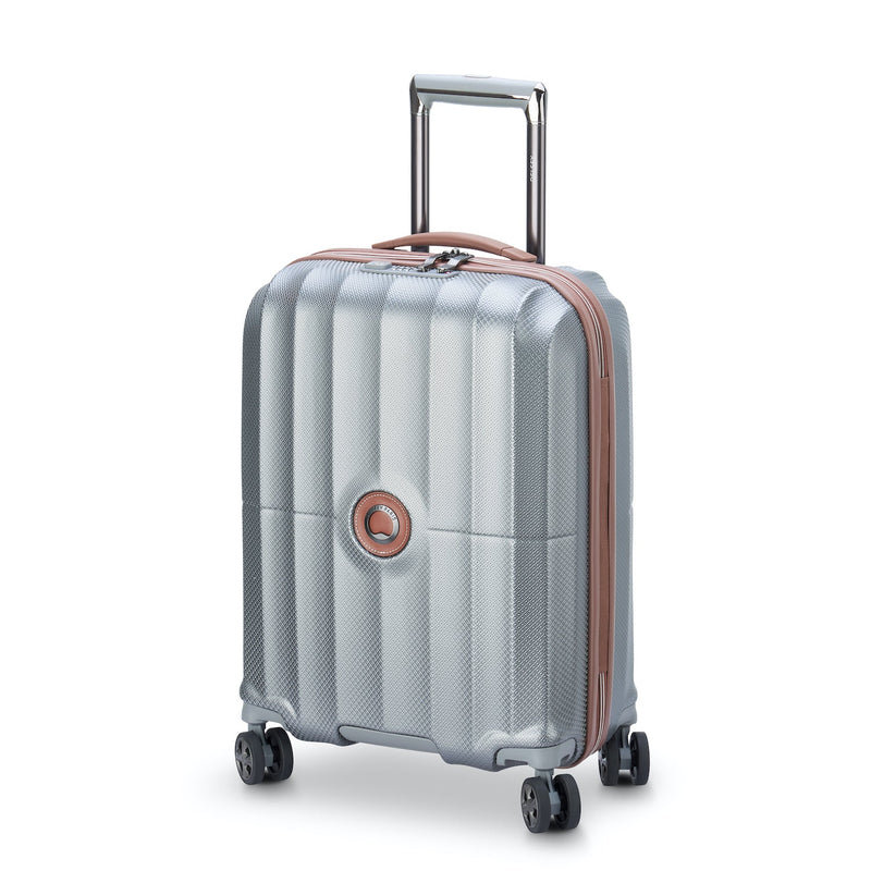 Valise Cabine Extensible - St Tropez - 55 Cm - Gris - Delsey Paris - The Bradery