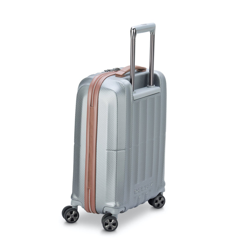 Valise Cabine Extensible - St Tropez - 55 Cm - Gris - Delsey Paris - The Bradery