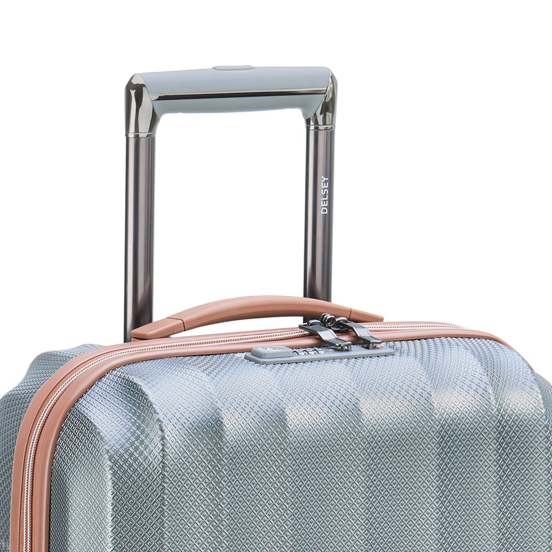 Valise Cabine Extensible - St Tropez - 55 Cm - Gris - Delsey Paris - The Bradery