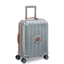 Valise Cabine Extensible - St Tropez - 55 Cm - Gris - Delsey Paris - The Bradery