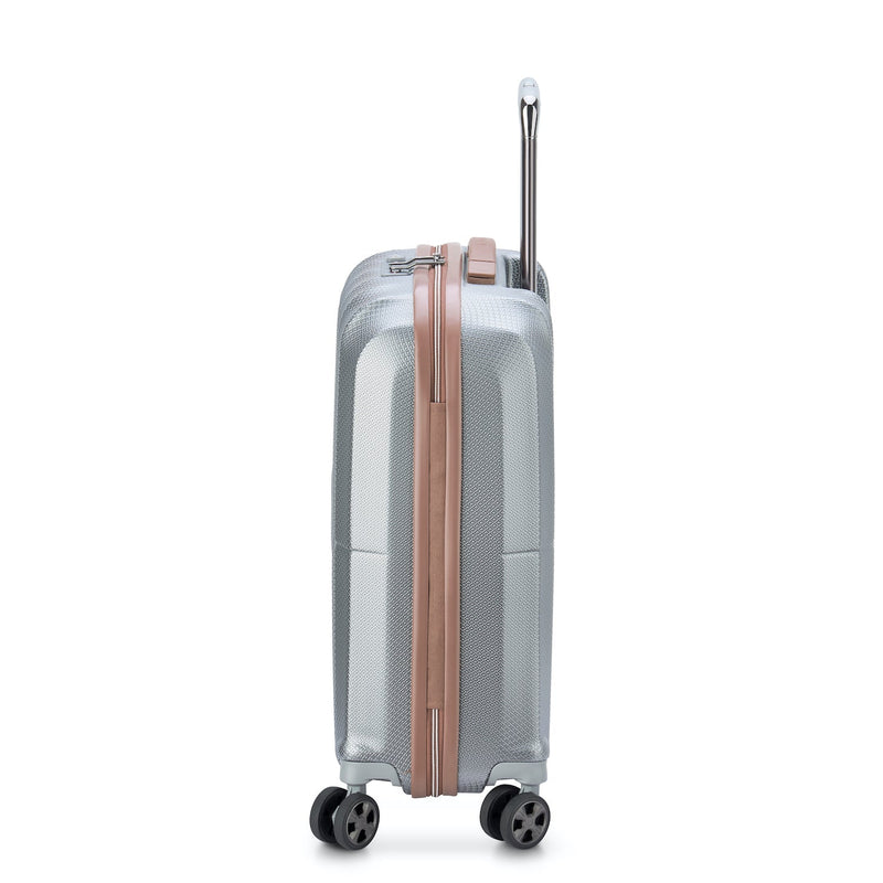 Valise Cabine Extensible - St Tropez - 55 Cm - Gris - Delsey Paris - The Bradery