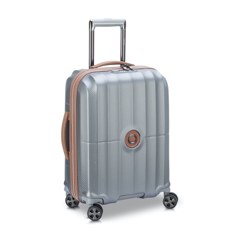 Valise Cabine Extensible - St Tropez - 55 Cm - Gris - Delsey Paris - The Bradery