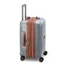 Valise Cabine Extensible - St Tropez - 55 Cm - Platinium - Delsey Paris - The Bradery