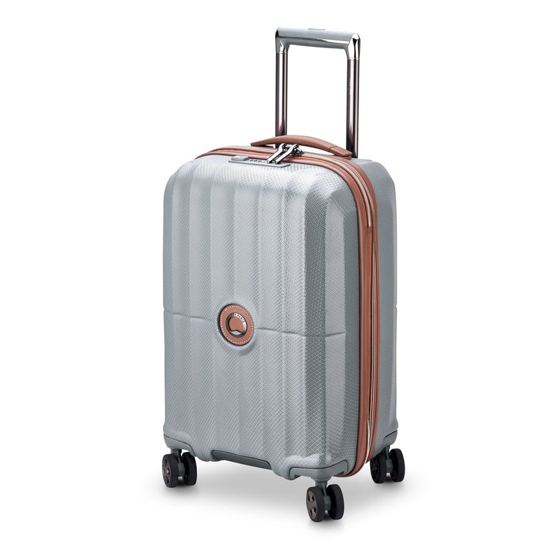 Valise Cabine Extensible - St Tropez - 55 Cm - Platinium - Delsey Paris - The Bradery