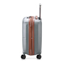 Valise Cabine Extensible - St Tropez - 55 Cm - Platinium - Delsey Paris - The Bradery